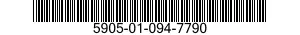 5905-01-094-7790 RESISTOR,VARIABLE,NONWIRE WOUND,NONPRECISION 5905010947790 010947790