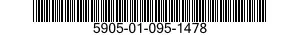 5905-01-095-1478  5905010951478 010951478