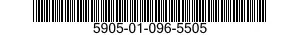 5905-01-096-5505 RESISTOR,VARIABLE 5905010965505 010965505