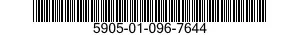 5905-01-096-7644  5905010967644 010967644