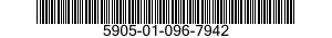 5905-01-096-7942 RESISTOR,VARIABLE,WIRE WOUND,NONPRECISION 5905010967942 010967942