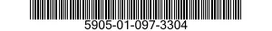 5905-01-097-3304  5905010973304 010973304