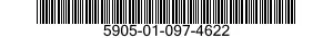 5905-01-097-4622  5905010974622 010974622