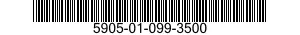 5905-01-099-3500  5905010993500 010993500