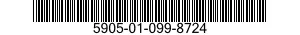5905-01-099-8724  5905010998724 010998724