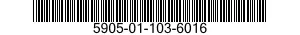 5905-01-103-6016  5905011036016 011036016