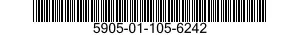 5905-01-105-6242  5905011056242 011056242