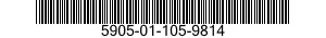 5905-01-105-9814  5905011059814 011059814