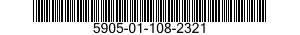 5905-01-108-2321  5905011082321 011082321