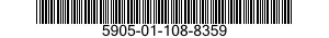 5905-01-108-8359 RESISTOR,VARIABLE,NONWIRE WOUND,NONPRECISION 5905011088359 011088359