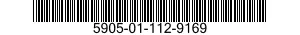 5905-01-112-9169 RESISTOR,VARIABLE,WIRE WOUND,NONPRECISION 5905011129169 011129169