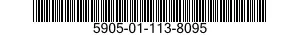 5905-01-113-8095  5905011138095 011138095
