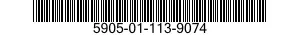 5905-01-113-9074  5905011139074 011139074