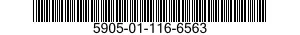 5905-01-116-6563  5905011166563 011166563
