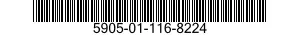 5905-01-116-8224  5905011168224 011168224