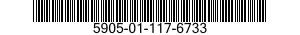 5905-01-117-6733  5905011176733 011176733