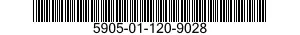 5905-01-120-9028  5905011209028 011209028