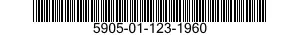 5905-01-123-1960 RESISTOR,VARIABLE,NONWIRE WOUND,NONPRECISION 5905011231960 011231960