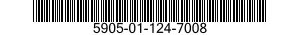 5905-01-124-7008 RESISTOR,VARIABLE,NONWIRE WOUND,NONPRECISION 5905011247008 011247008
