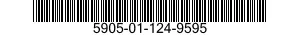 5905-01-124-9595  5905011249595 011249595