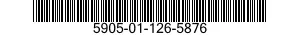 5905-01-126-5876 RESISTOR,VARIABLE,WIRE WOUND,NONPRECISION 5905011265876 011265876