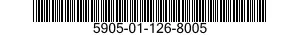 5905-01-126-8005  5905011268005 011268005