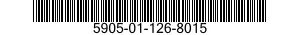 5905-01-126-8015  5905011268015 011268015