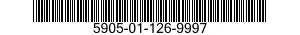 5905-01-126-9997  5905011269997 011269997