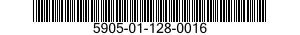 5905-01-128-0016  5905011280016 011280016