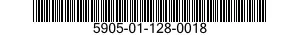 5905-01-128-0018  5905011280018 011280018