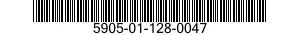 5905-01-128-0047  5905011280047 011280047