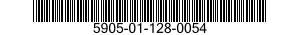 5905-01-128-0054  5905011280054 011280054