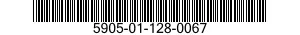 5905-01-128-0067  5905011280067 011280067