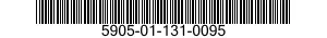 5905-01-131-0095 RESISTOR,VARIABLE 5905011310095 011310095