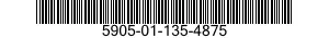 5905-01-135-4875 RESISTOR,VARIABLE,NONWIRE WOUND,NONPRECISION 5905011354875 011354875