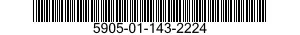 5905-01-143-2224  5905011432224 011432224