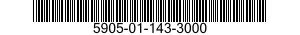 5905-01-143-3000  5905011433000 011433000