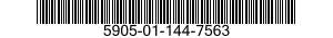 5905-01-144-7563  5905011447563 011447563