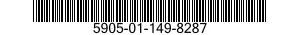 5905-01-149-8287  5905011498287 011498287