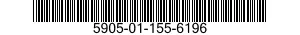5905-01-155-6196 RESISTOR ASSEMBLY 5905011556196 011556196