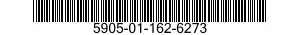 5905-01-162-6273 RESISTOR,VARIABLE,NONWIRE WOUND,NONPRECISION 5905011626273 011626273