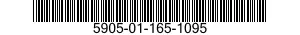 5905-01-165-1095  5905011651095 011651095