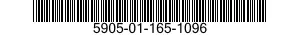 5905-01-165-1096  5905011651096 011651096