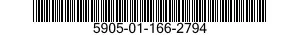 5905-01-166-2794  5905011662794 011662794