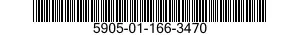5905-01-166-3470 RESISTOR,FIXED,WIRE WOUND,INDUCTIVE 5905011663470 011663470