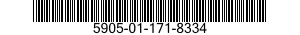 5905-01-171-8334  5905011718334 011718334