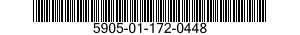 5905-01-172-0448  5905011720448 011720448
