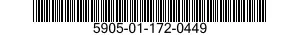 5905-01-172-0449  5905011720449 011720449