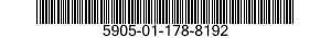 5905-01-178-8192  5905011788192 011788192