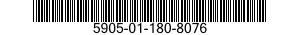 5905-01-180-8076  5905011808076 011808076